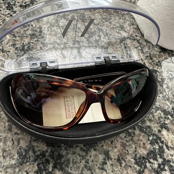 A/X Armani Exchange Sunglasses AX126S Tortoise Butterfly - Picture 6 of 8